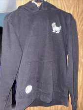 black goat hoodie size XS