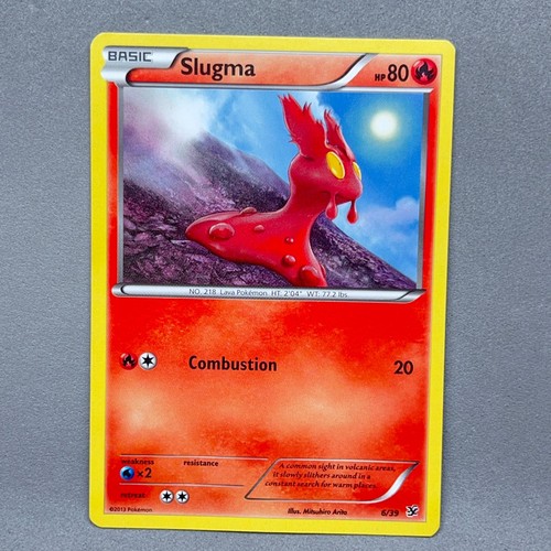 Slugma 6/39 Kalos Starter Set Mitsuhiro Arita Pokemon LP