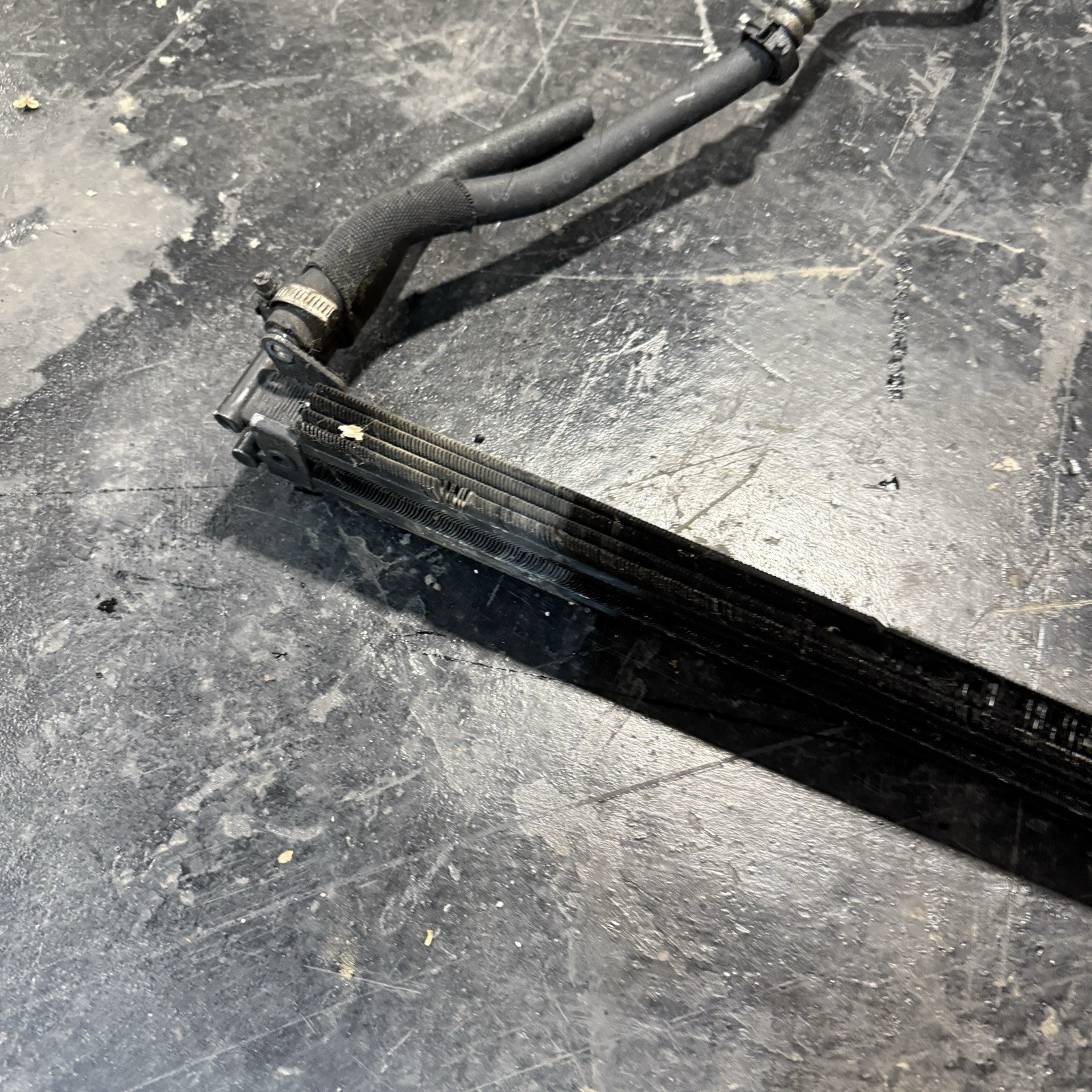 05-08 Maserati Quattroporte Power Steering Fluid Oil Cooler M139
