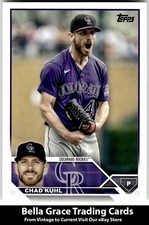 2023 Topps Chad Kuhl #517 Colorado Rockies MLB Baseball