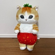 Mofusand Fruit Cat Big Plush Strawberry Tagless Amusement Toy