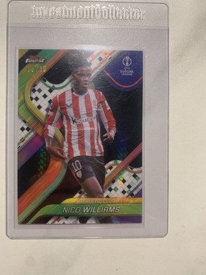 Nico Williams /10, Tops Finest UCC, Athletic Bilbao, Spain, Barcelona, Low
