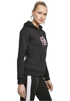 Damen Hoody Miss Tee Forever Whatever Schwarz M Baumwolle Kapuze