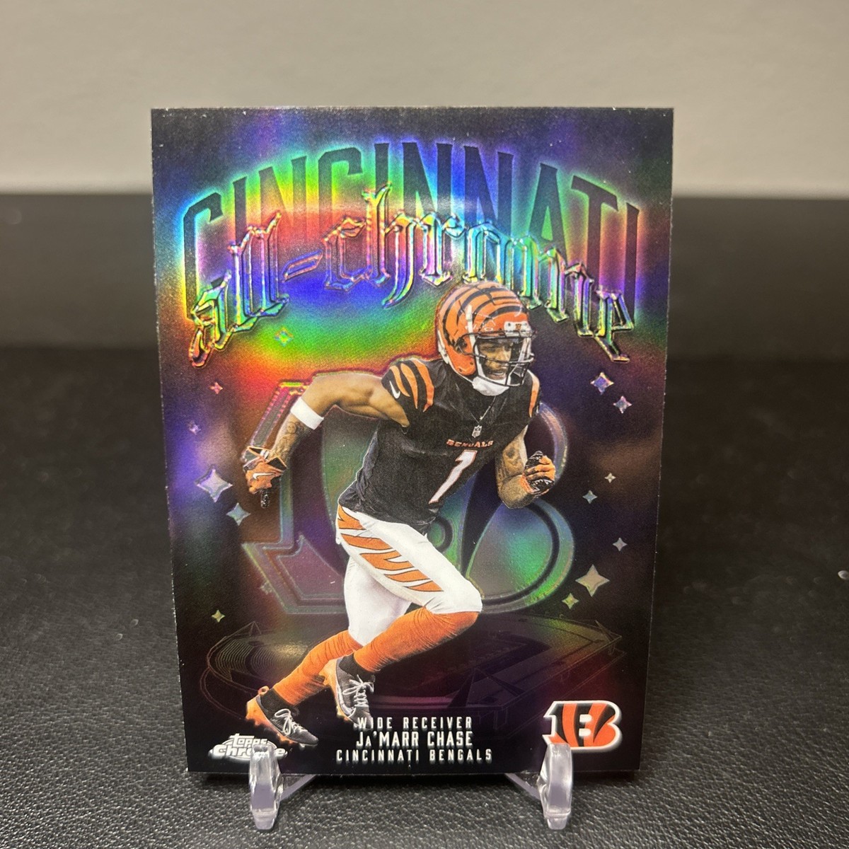 2025 Topps Chrome Refractor All Chrome Ja'marr Jamarr Chase