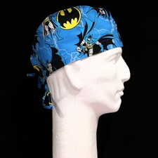 Flying Batman Theme Scrub Hat