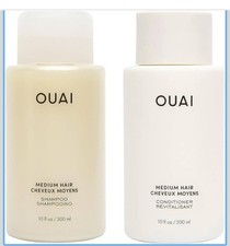 OUAI Medium Hair Shampoo Conditioner Set Sulfate Free 10 oz Each NEW