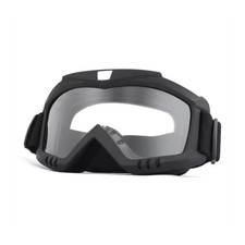 Black Frame single vision Lens Ski Goggles Protection Adjustable Windproof