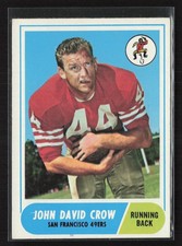 1968 Topps #87 John David Crow - EX/EX+ Set Break!