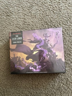 The Lich Lord 1000 pc Puzzle, Dungeons and Dragons, Potter Puzzles