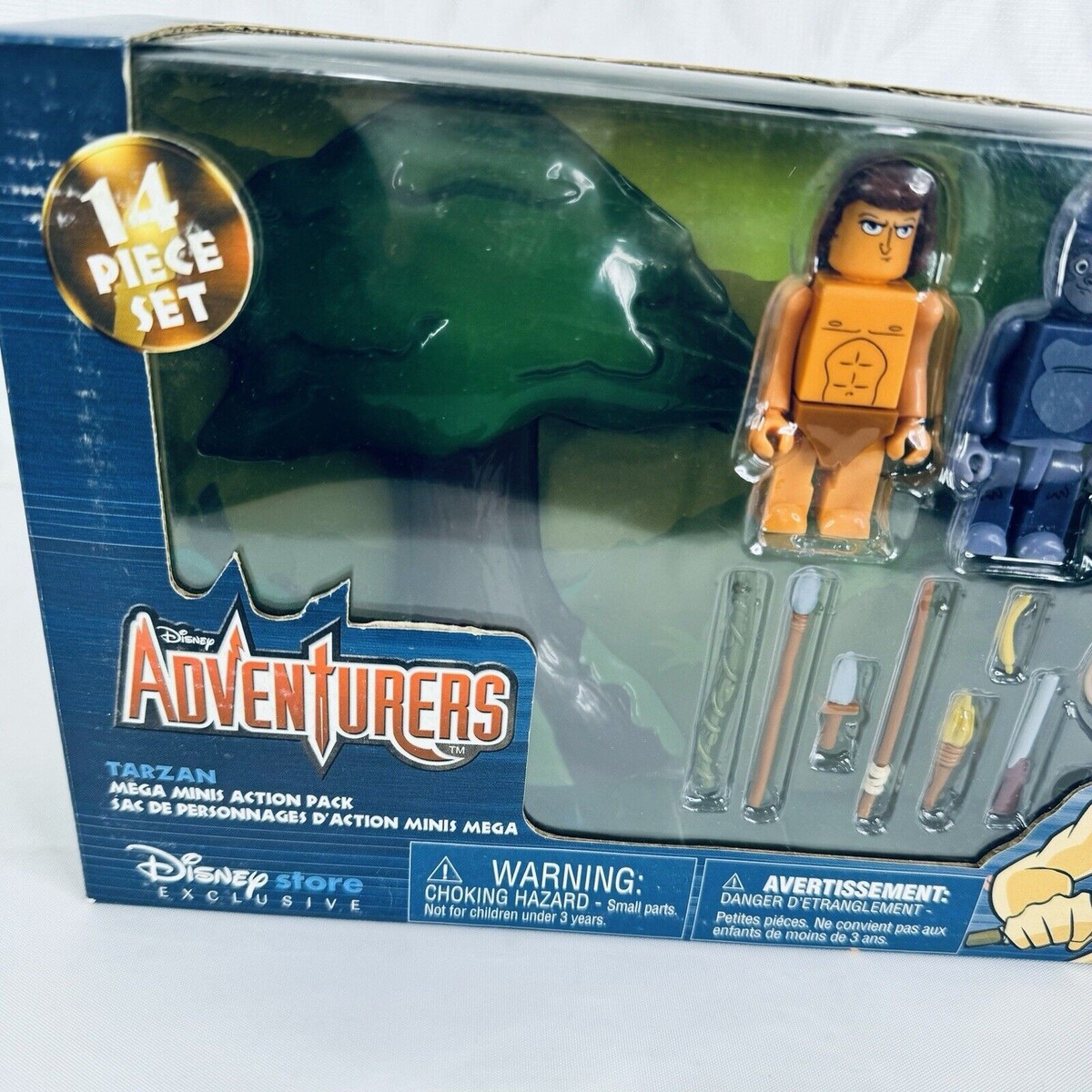 Disney Adventurers Tarzan Mega Minis Action Pack Store