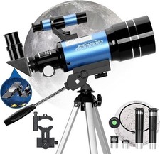 Telescopes for Kids Beginners Adults 70mm Astronomical Telescope with Phone NEW
