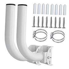 Universal Wireless Bridge Bracket Mount, J Pole Mount Accessory for Outside TV