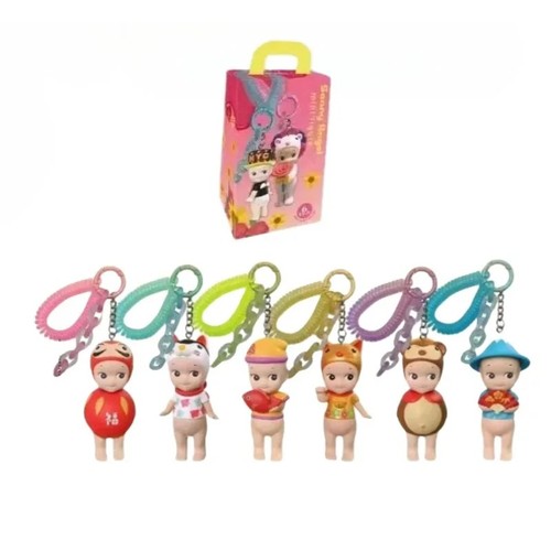 Angel Lucky Series Blind Box Keychain Figure PVC Toy Backpack Charm