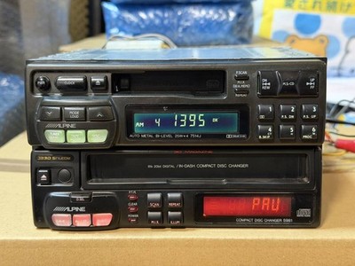 Alpine 1DIN 3CD Cassette Deck Car Stereo 7514J/5981 Japan | eBay
