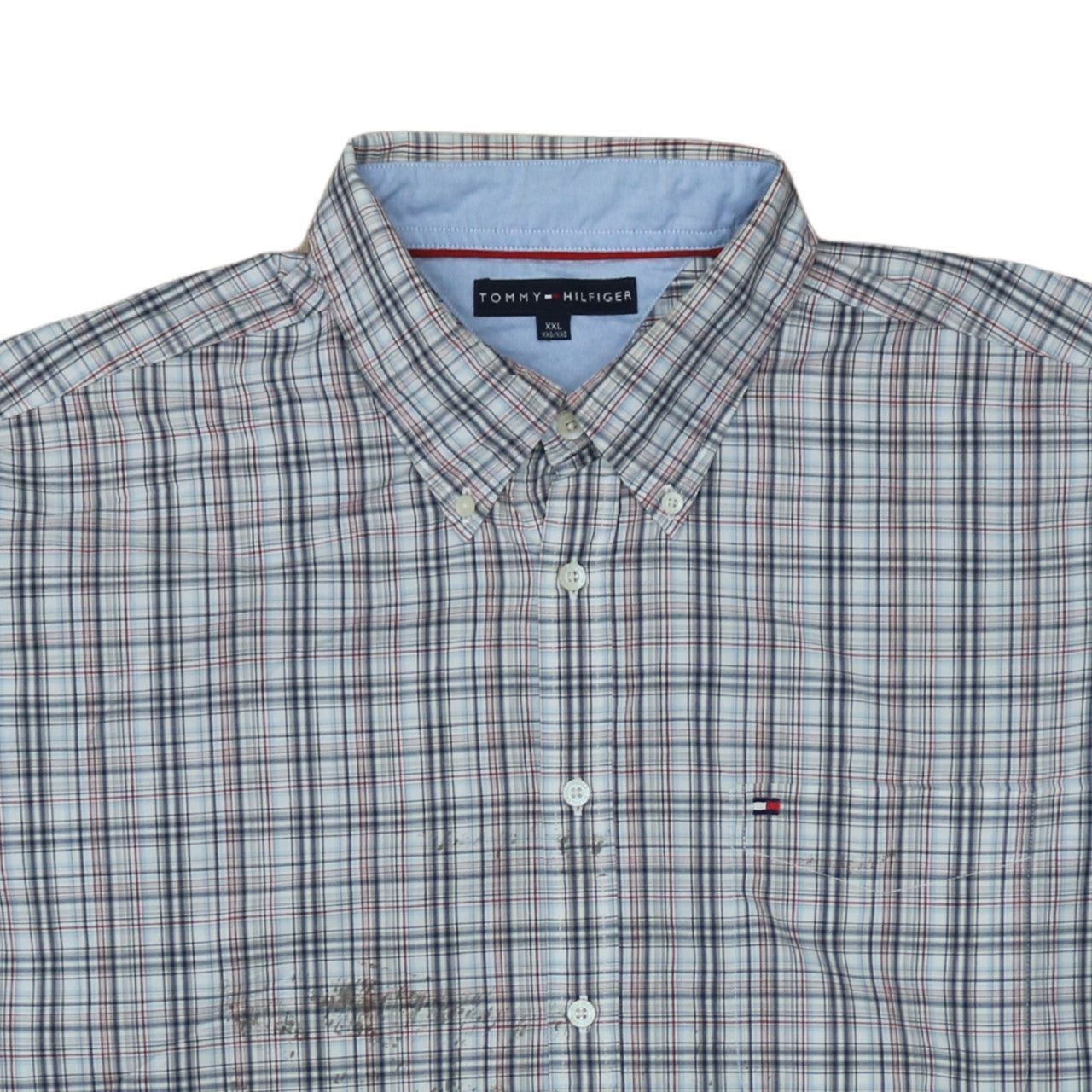 Tommy Hilfiger Grey Button-Up Mens 2Xl image 3