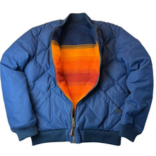 Eddie Bauer x Pendleton Skyliner Down Jacket Reversible National Park Medium