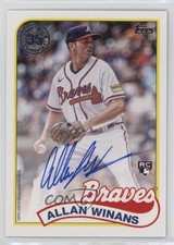 2024 Topps Series 2 1989 Topps Baseball Auto Allan Winans #89BA2-AW Auto 0vp1