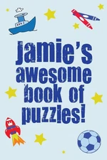 Jamie's Awesome Book Of Puzzles! by Clarity Media (English) Paperback Book