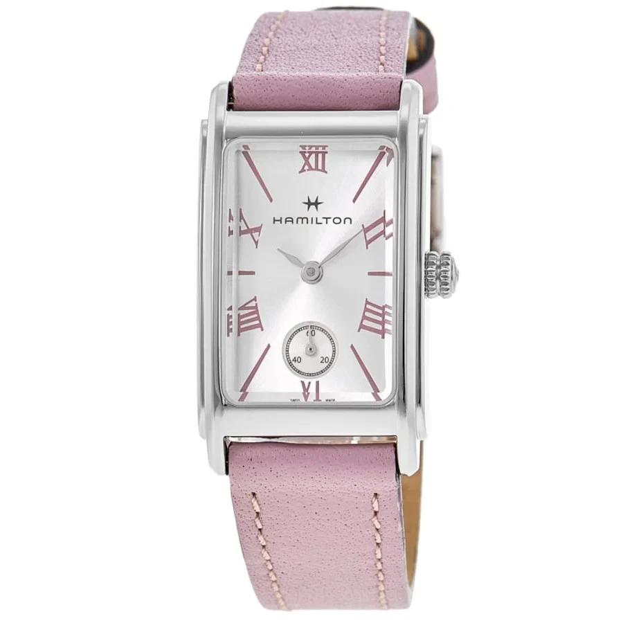 Nuevo reloj para mujer Hamilton American Classic Ardmore pequeño plateado H11221853