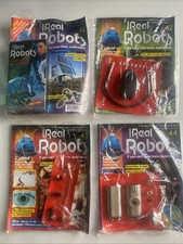 Ultimate Real Robots Magazine Unopened with Parts Issues 41-44 Sealed.