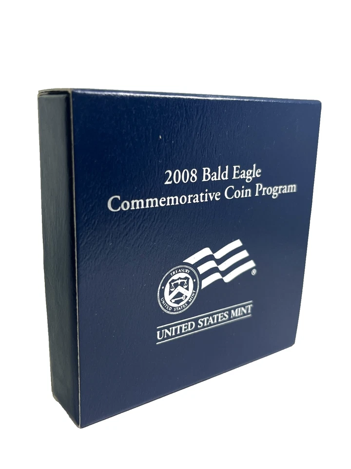 2008 P US Mint Bald Eagle Commemorative Silver Proof Dollar Coin - Image 2 of 4