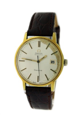 Vintage 1971 Omega Geneve # 166098 Cal 1480 35mm YGF Steel Date