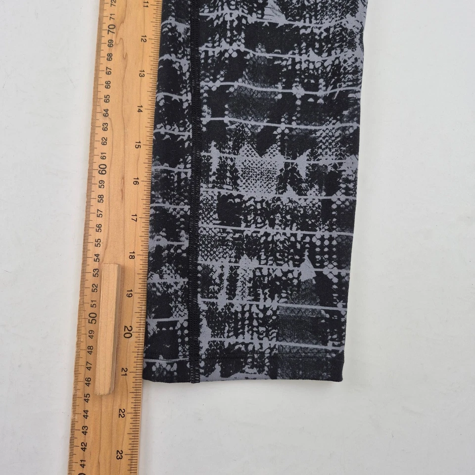 NIKE Leggings Medianos 12 14 Negro Mujer Pantalones Estampado Elástico Dri-FI... - Imagen 2 de 4