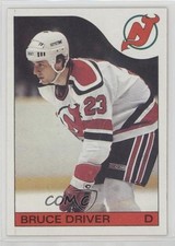 1985-86 Topps Bruce Driver #127 un2