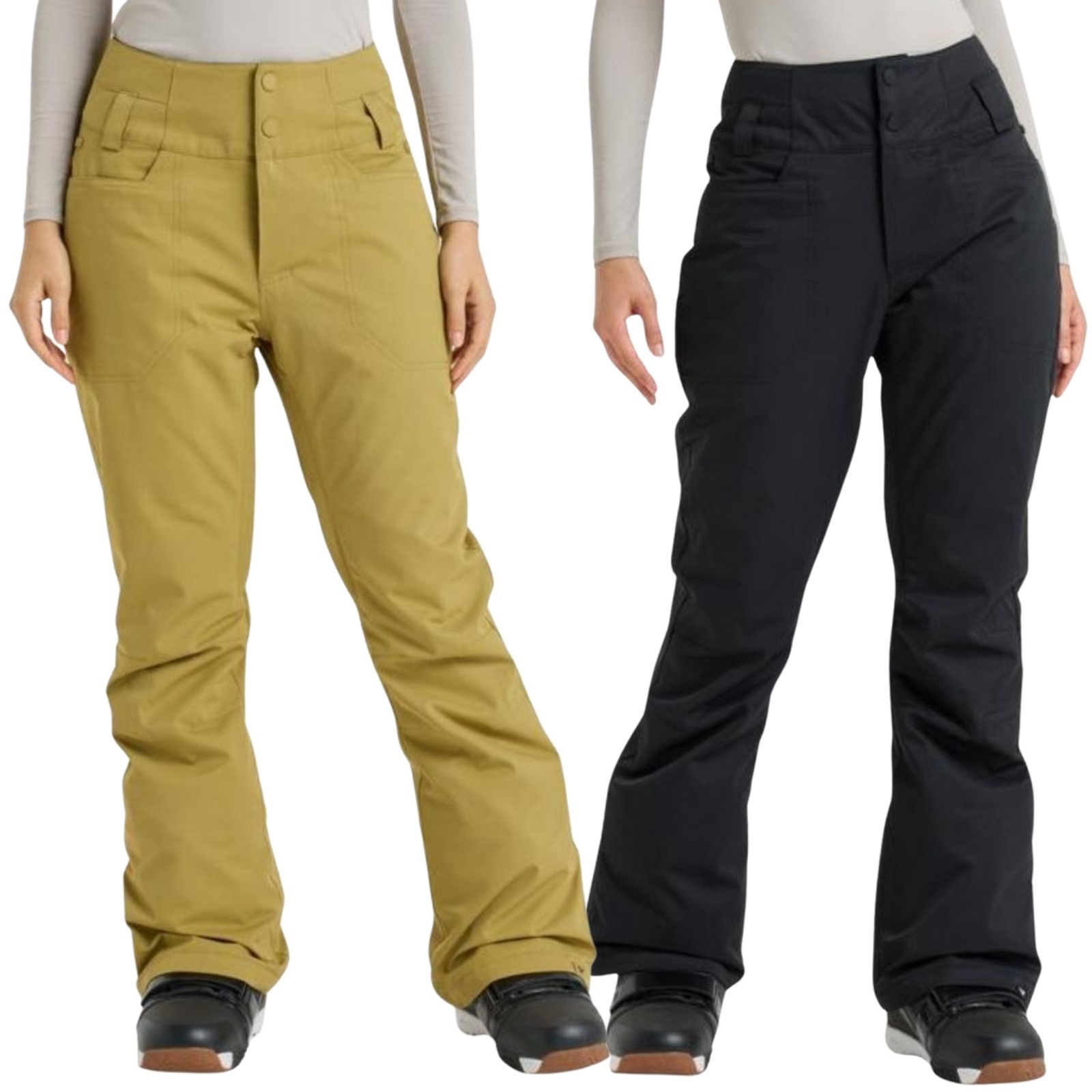 Pantalones de nieve impermeables a medida Roxy Diversion para mujer