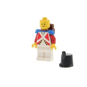 1X Lego Minifigure Imperial Soldier Shoulder Straps Blue Hat Backpack 6271 PI062