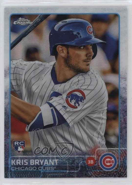 2015 Topps Chrome Refractor Kris Bryant #112 0i2a