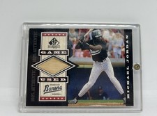 RARE Michael Jordan 2000 Upper Deck SP Top Prospects Game Used Bat 