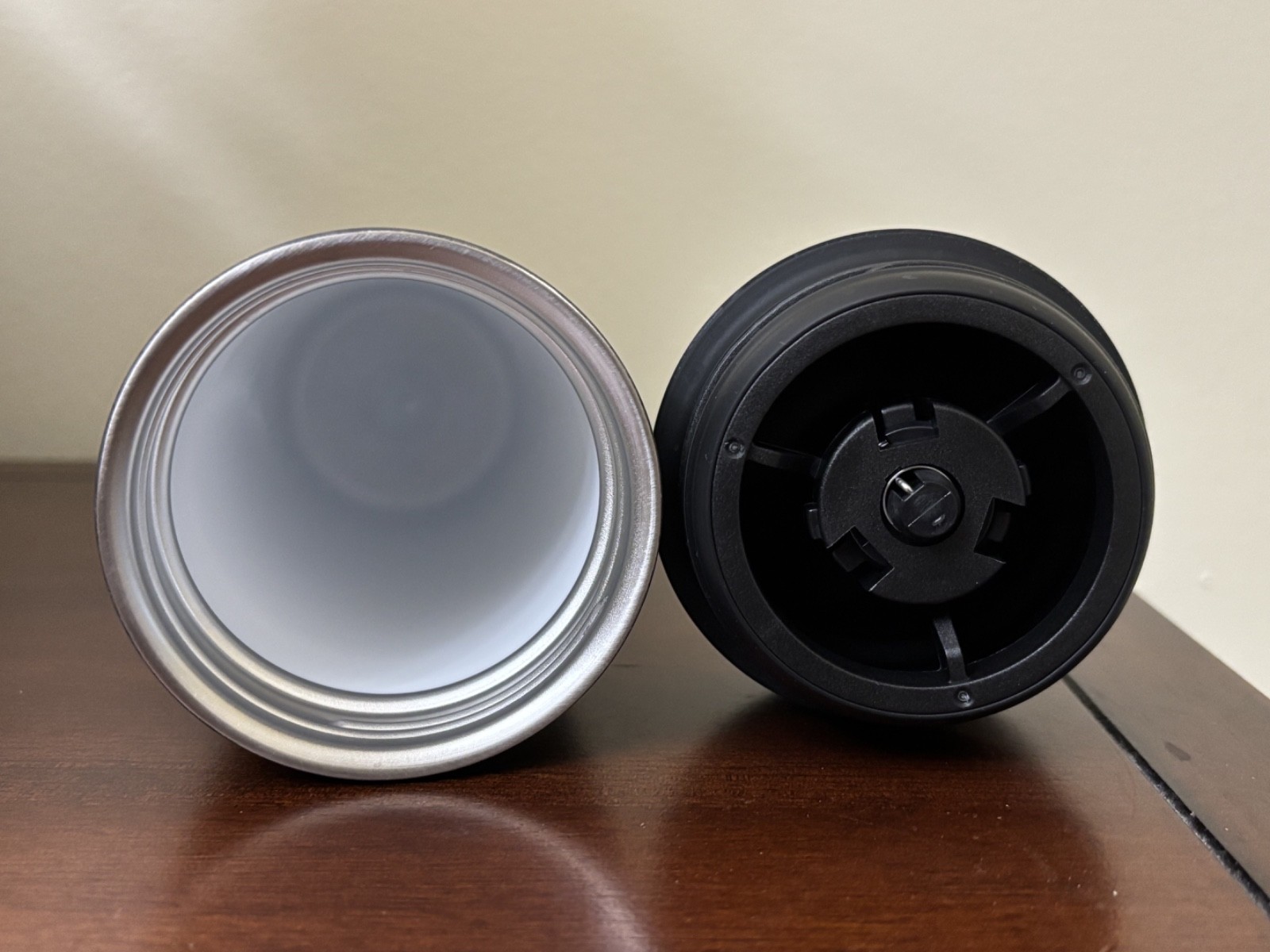 Corkcicle Commuter Cup Travel Mug Insulated Coffee Mug with Lid Burnt Wood