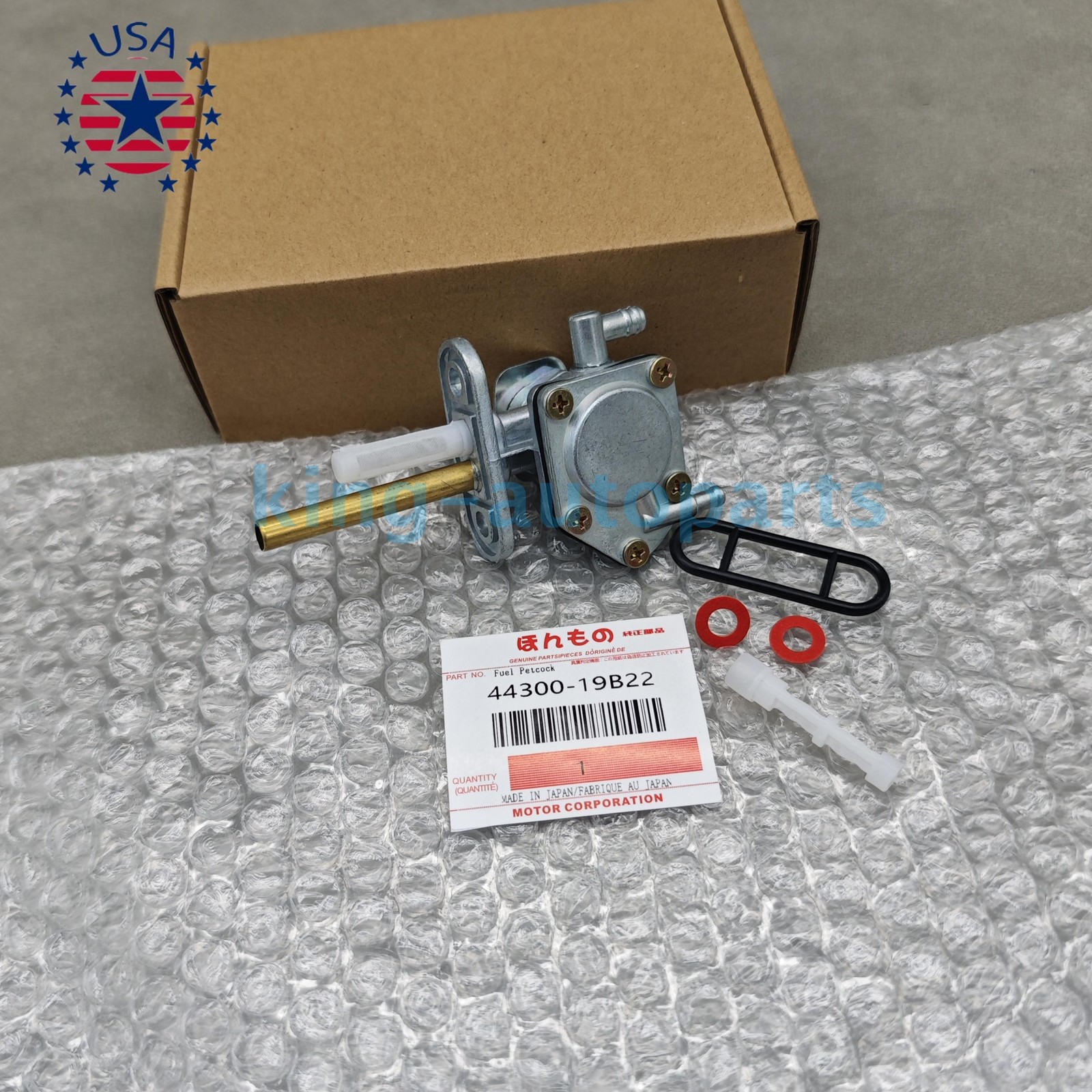 OEM OEM Fuel Valve Petcock Assembly For Suzuki GT380 GT550 GT750 44300-33600 USA