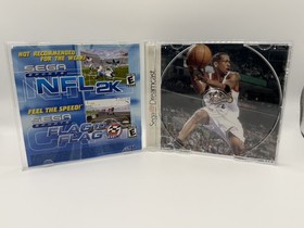 SEGA Dreamcast Games Sega Sports NBA 2K & 2K1 w/ Manual Untested Good Condition 
