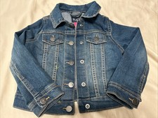 Children&rsquo;s Place Toddler Girls Size 3t Snap Up Denim Jacket Excellent Condition