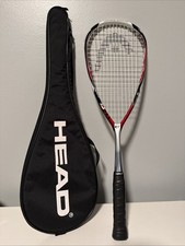HEAD Microgel CT 135 Metallix Squash Racquet - W/ Case - Excellent Condition