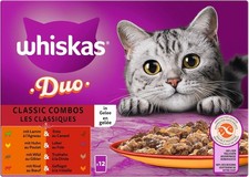 Whiskas Duo Nassfutter Classic Combo Gelee Po...