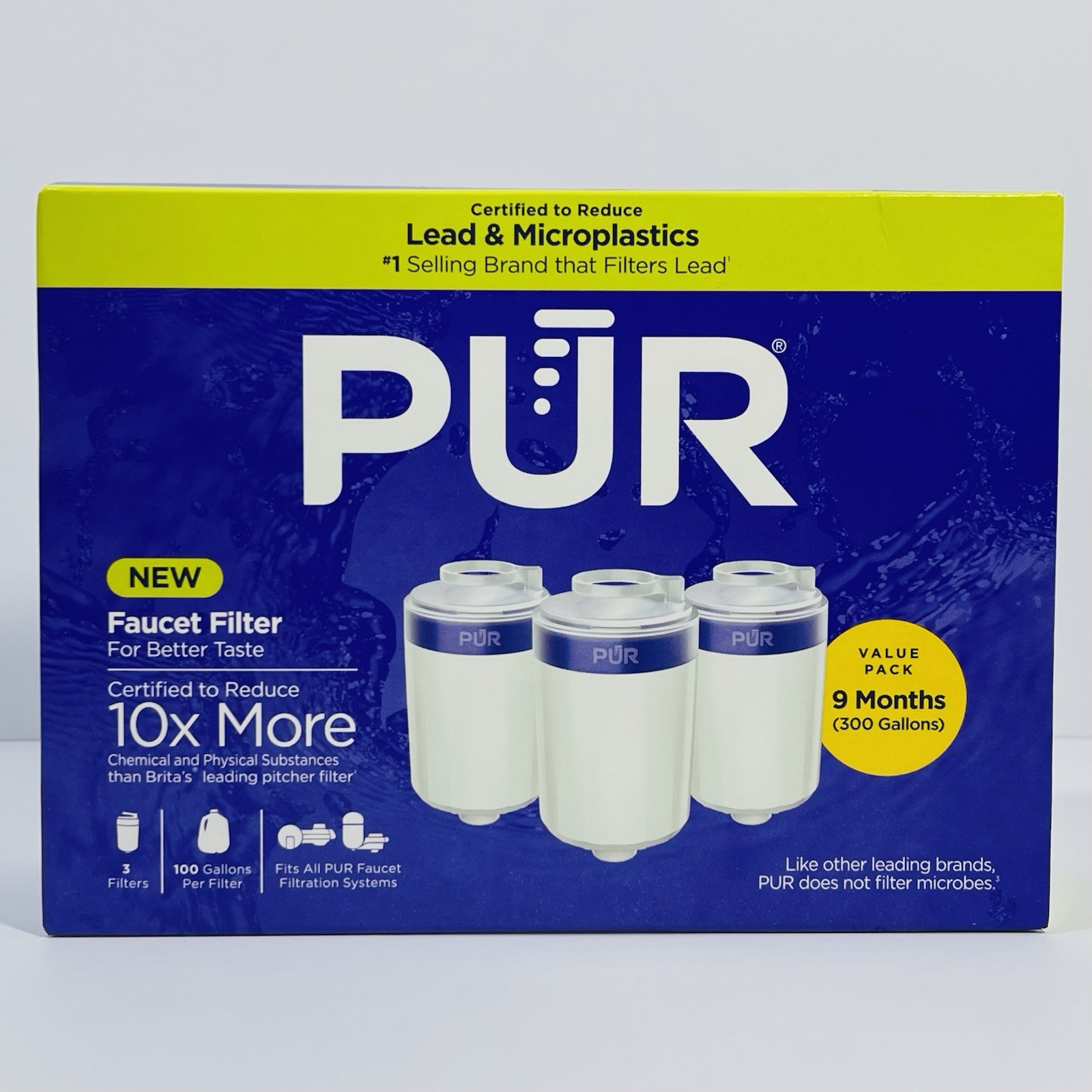 Replacement - White (3 Pack) Brand New, Sealed
