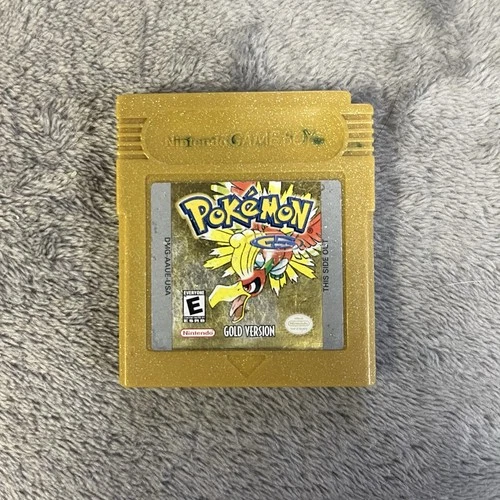 Pokemon Gold GBC Nintendo Game Boy Color Authentic Cartridge Only - Need Battery