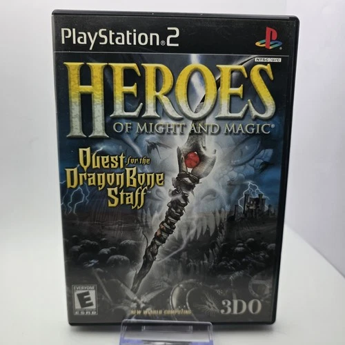 Heroes Of Might And Magic: Quest for the Dragon Bone Staff, PlayStation 2 Game