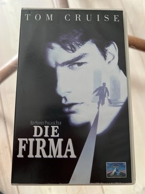 VHS Kassette Video Die Firma Tom Cruise Holly Hunter Sydney Pollack Thriller