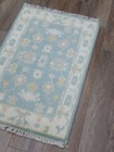 Bohemian Oushak Rug, Oushak Turkish Rug, Hand Made Contemporary Rug, 2x3 Ft — photo 4