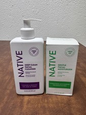 Native Deep Clean Facial Cleanser and Moistui...
