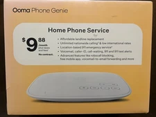 Ooma Phone Genie VoIP Home Phone Service - White (100-0474-100)
