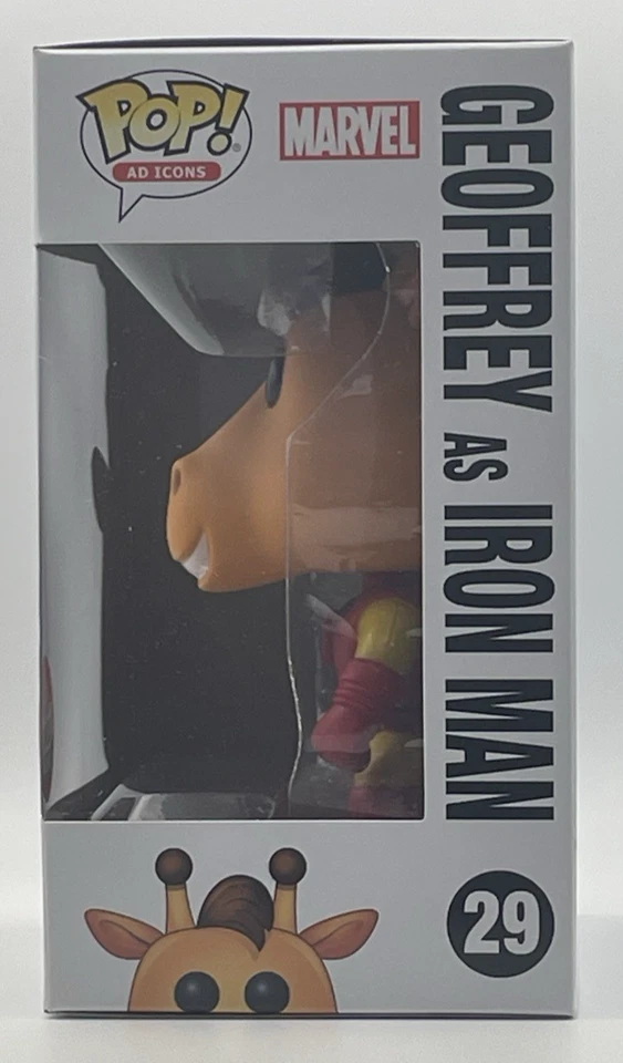 Funko Pop! Toys-R-Us Geoffrey como Iron Man Convención Canadiense #29 Foto 3 de 4