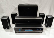 JVC DVD COMPACT THEATER SYSTEM TH-D50 Good Working Condition-Tested-w/ Remote