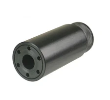 11/16X24 Low Concussion 3.2" Extension Compensator Solid Tube Muzzle Brake
