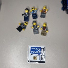 LEGO City Police Car 601239 Police Station 60246 Incomplete Lot Box
