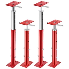 2 Pcs Adjustable Jack Post, 19"-36" Height Range, Basement Floor House Screw ...